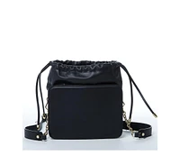 Susu The Patricia Black Leopard Leather Purse