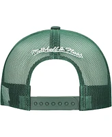 Mitchell & Ness Men's Hunter Green Milwaukee Bucks Core Evergreen Otc Trucker Adjustable Hat