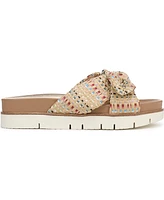 Sam and Libby Women's Astrid Bow Platform Footbed Sandals