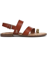 Sam and Libby Women's Perris Toe Loop Strappy Flat Sandals