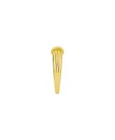 And Now This Gold Textured Statement Ring