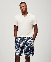 Tommy Hilfiger Men's Relaxed-Fit Tropical Linen Shorts