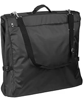 45" Premium Framed Travel Garment Bag with Shoulder Strap and Pockets