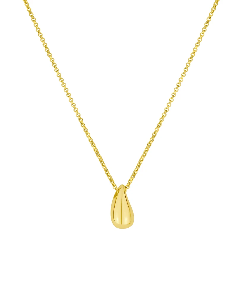 And Now This Teardrop Pendant Necklace