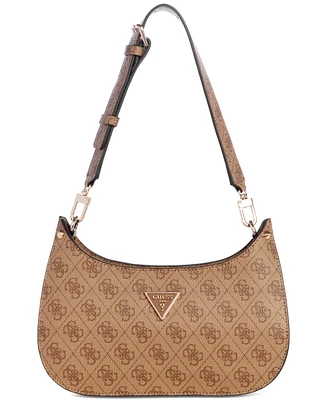 Guess Meridian Monogram Small Top Zip Shoulder Bag