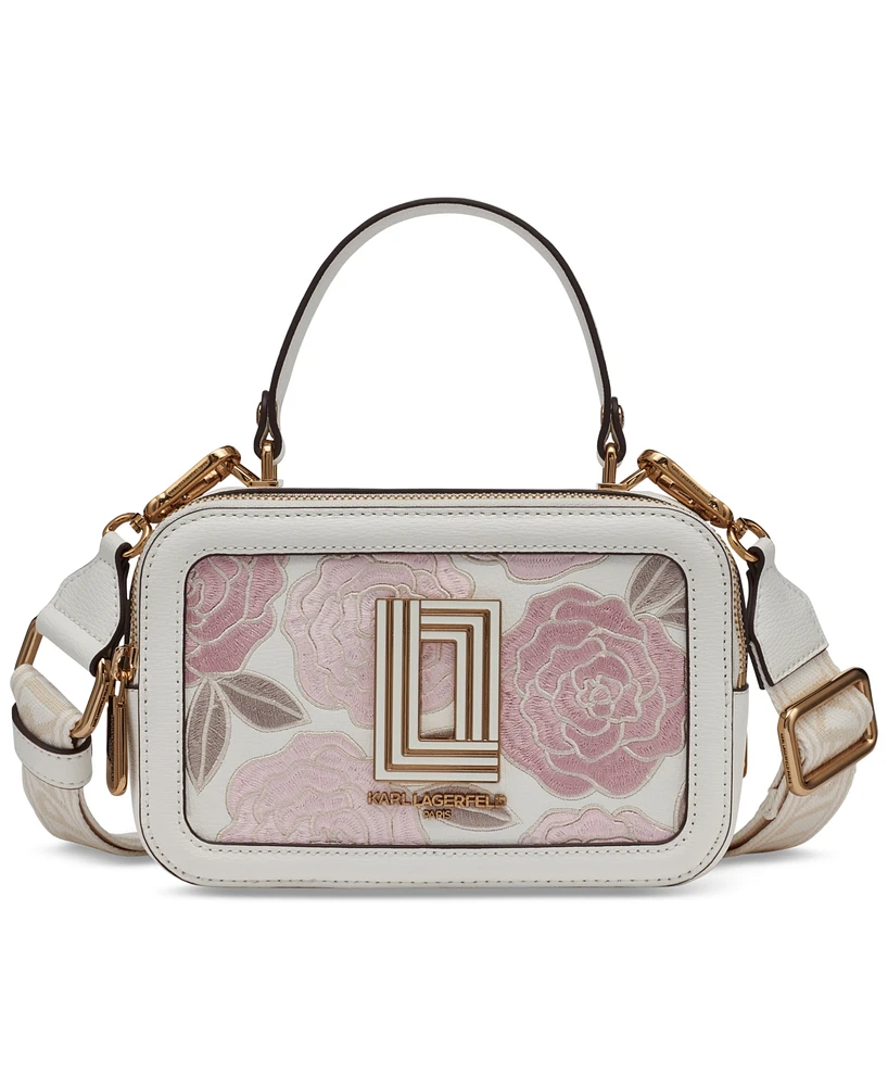 Karl Lagerfeld Paris Simone Small Lunchbox Crossbody Bag