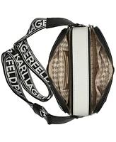 Karl Lagerfeld Paris Maybelle Crossbody Travel Print & Pins