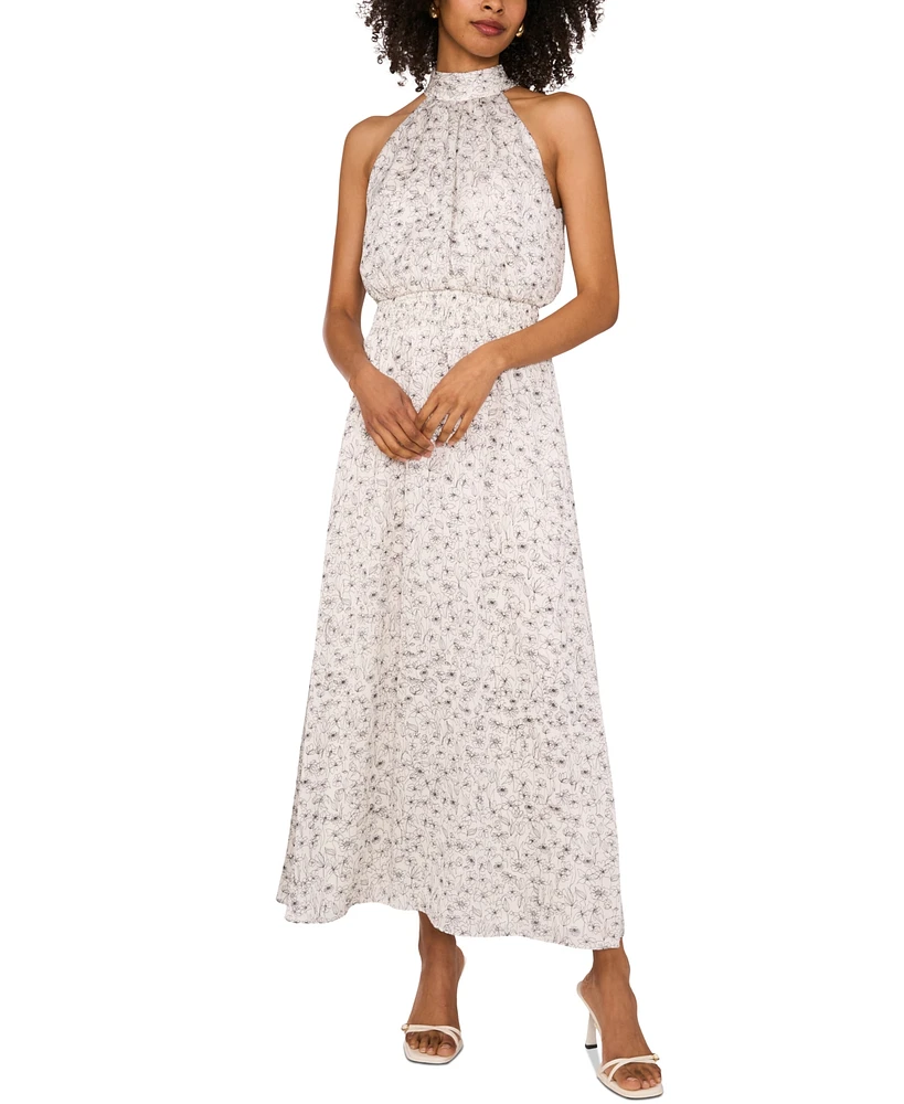 Vince Camuto Women's Halter-Neck Maxi Dress