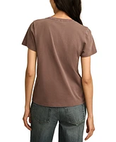 Lucky Brand Women's Rose All Day Crewneck T-Shirt