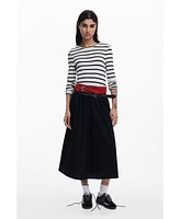 Desigual Women's Combined midi dress
