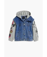 Desigual Girls Girls's Combined denim jacket