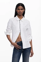 Desigual Women's Embroidered fitted shirt