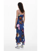 Desigual Women's Floral midi dress