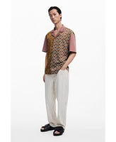 Desigual Men's Sixties Jacquard Shirt