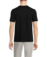 Lands' End Men's Short Sleeve Cotton Supima Tee With Pocket