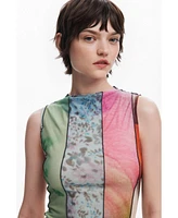 Desigual Women's Panel mini dress