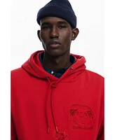 Desigual Men's Tiger embroidered sweatshirt
