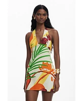 Desigual Women's Tropical short dress