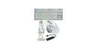 Logitech G915 Tkl Tenkeyless Lightspeed Wireless Rgb Gaming Keyboard Bundle