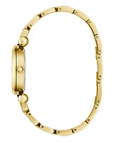 Guess Women's Analog Gold Tone Steel Watch, 30mm