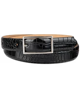 Calvin Klein Skinny Center-Bar-Buckle Dress Belt