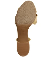 Arezzo Women's Daisy Round Toe Dress Sandals