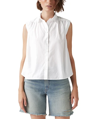 Levi's Women's Gracen Cotton Sleeveless Blouse