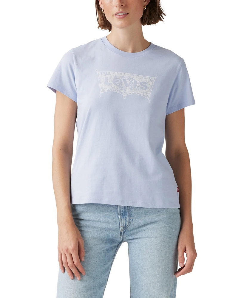 Levi's Women's Perfect Crewneck Brand Cotton T-Shirt