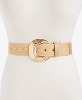 I.n.c. International Concepts Stretch Straw Belt, Exclusively at Macy's