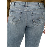 Silver Jeans Co. Plus Suki Mid-Rise Curvy Fit Capri