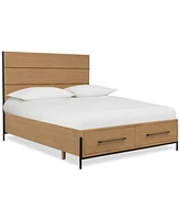 Linstead Full Panel Storage Bed, Created for Macy's
