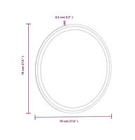 Led Bathroom Mirror 27.6" Round