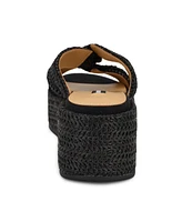 Nine West Women's Cerry Woven Platform Wedge Sandals