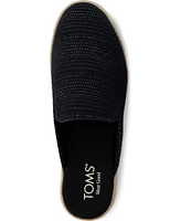 Toms Women's Santiago Espadrille Round Toe Mules