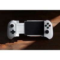 8Bitdo Ultimate Bluetooth Mobile Gaming Controller for Android with Hall Effect Joysticks and Hall Triggers - White