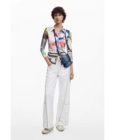 Desigual Women's Medium denim phone holder