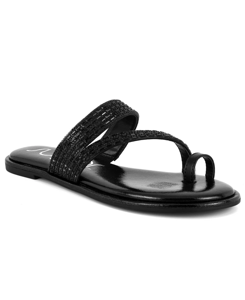 Sugar Women's Pacifico Toe Ring Flat Sandals