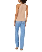 Vince Camuto Women's Halter-Neck Sleeveless Sweater