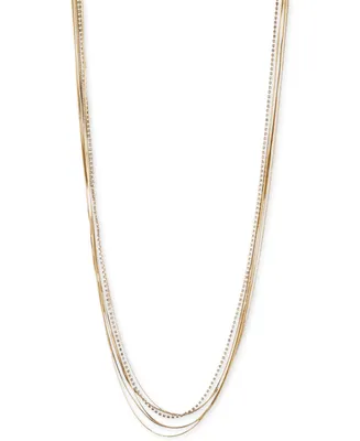 Iona & lilly Gold- & Silver-Tone Chain Necklace