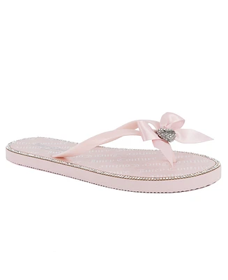 Juicy Couture Women's Sonnet Logo Flip Flops