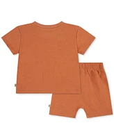 Huggies Baby Crepe Knit Jersey T-Shirt & Shorts, 2 Piece Set