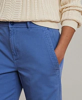 Lauren Ralph Lauren Women's Cotton Twill Wide-Leg Pants