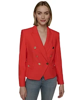 Karl Lagerfeld Paris Women's Compression Suiting Jacket