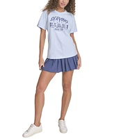 Starter Women's Cotton Retro Tennis Graphic T-Shirt