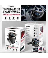 Cupholder Power Station & Fm Transmitter, 30W Power Delivery