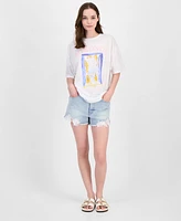 Grayson Threads, The Label Juniors' Mykonos Relaxed Graphic T-Shirt