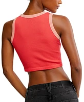 Free People Women's Make It Happen Brami Cropped Tank Top