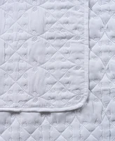 Seventh Studio Leaf Solid Pinsonic Microfiber -Pc. Quilt Set