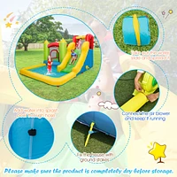 Outdoor Inflatable Bounce House Fun and Durable Playset for Kids