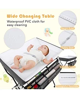 Gouun Baby Storage Folding Diaper Changing Table